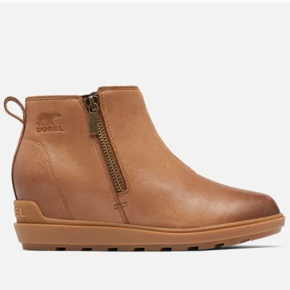 Sorel Evie Zip Bootie Size 5 New $150 - Picture 1 of 11